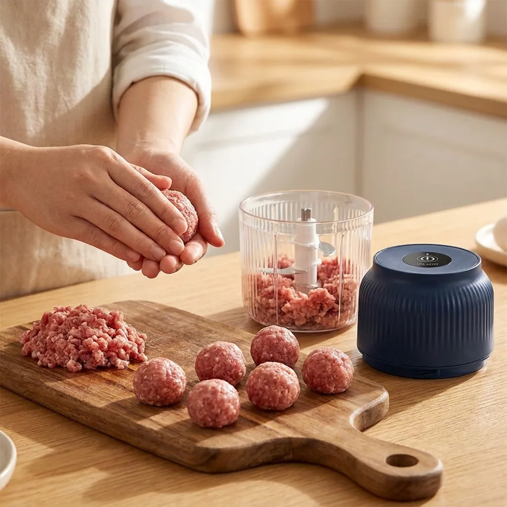 Preparazione polpette fatte in casa