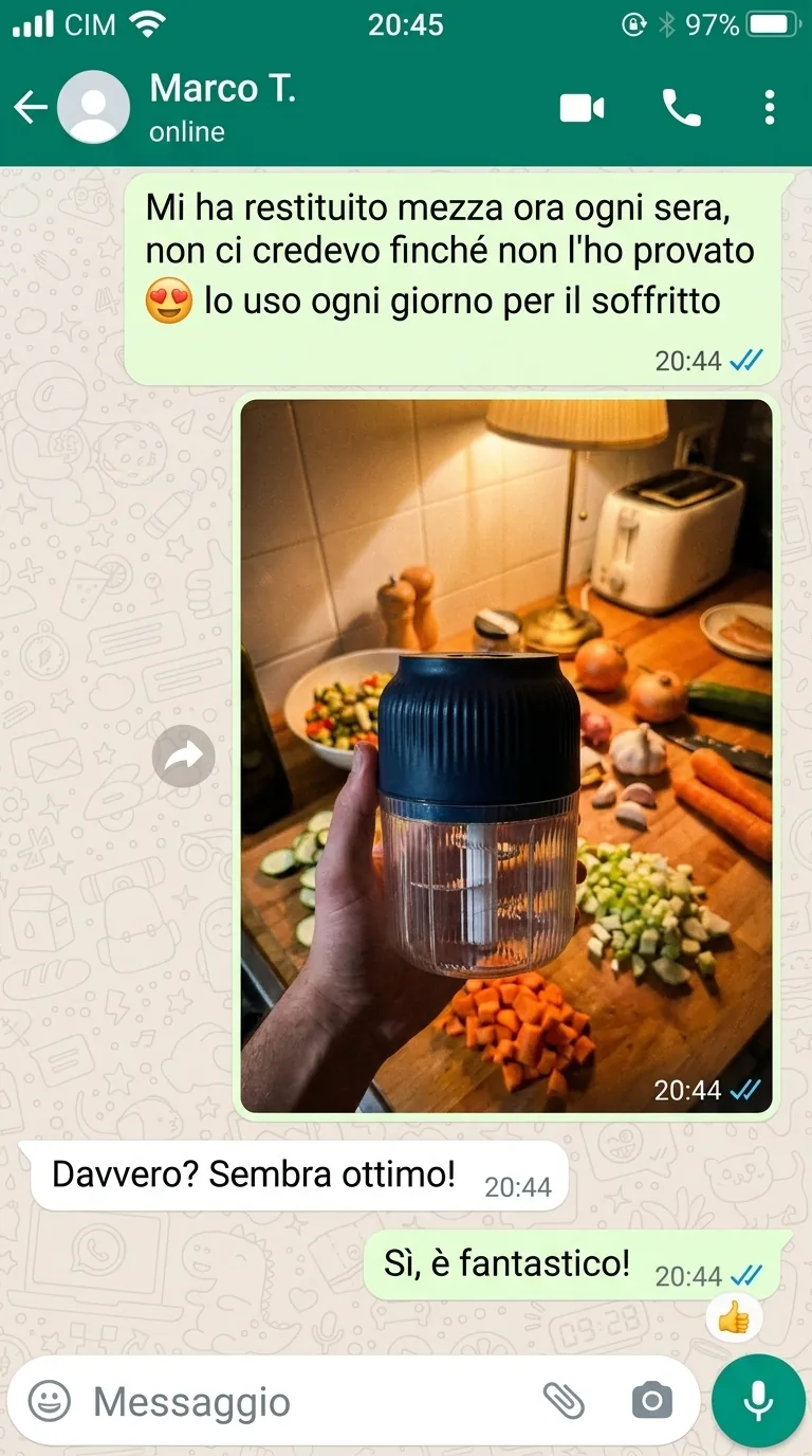 Testimonianza WhatsApp 1